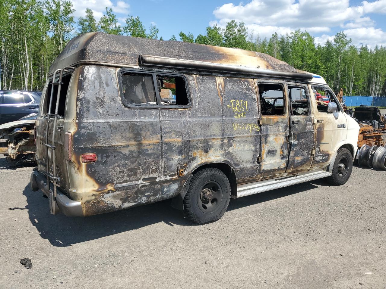 1985 Dodge Ram Van B250 VIN: 2B6HB23T0FK279878 Lot: 58592495