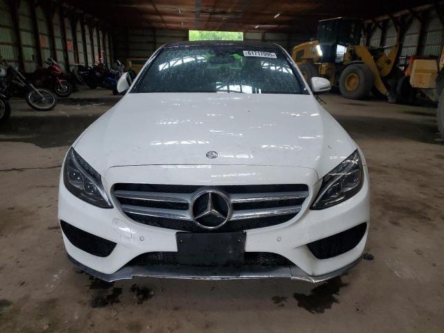 Sedans MERCEDES-BENZ C-CLASS 2015 Biały