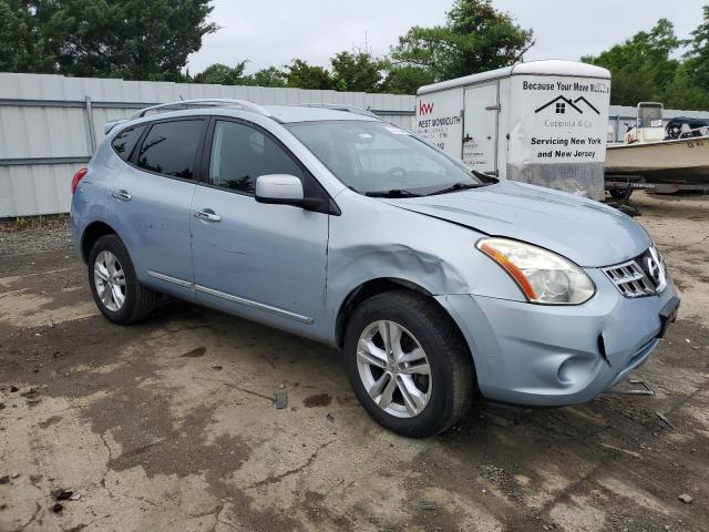  NISSAN ROGUE 2012 Granatowy