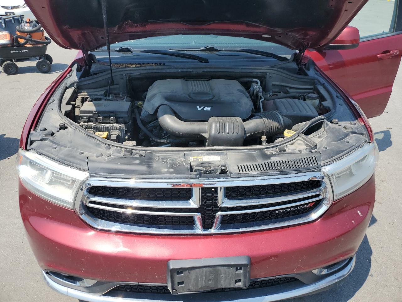 2015 Dodge Durango Sxt VIN: 1C4RDJAG7FC156153 Lot: 59211795