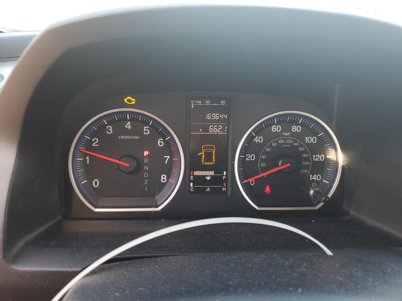 HONDA CRV 2008 VIN 5J6RE48318L045080 photo 9