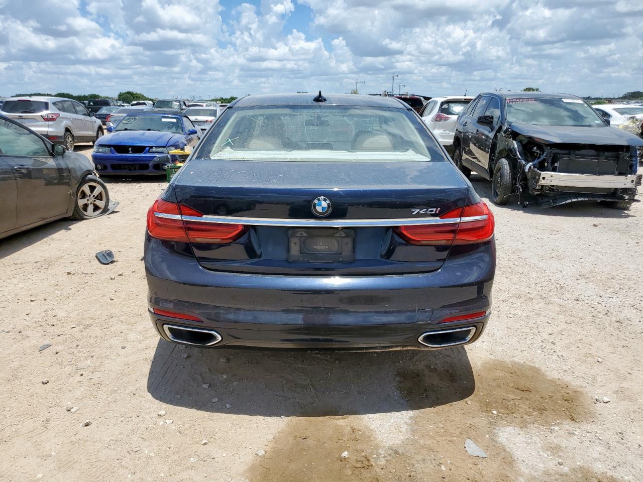 2018 BMW 740 I VIN: WBA7E2C58JG742736 Lot: 62137585