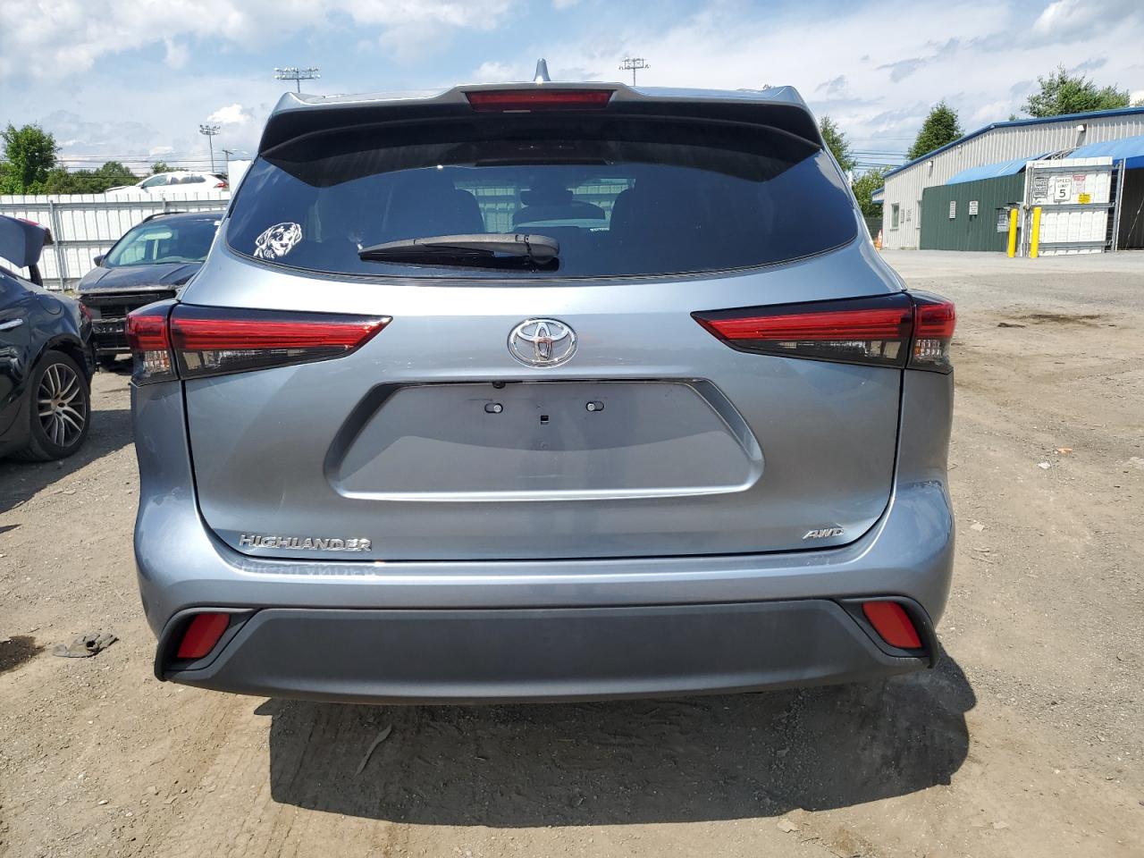 2022 Toyota Highlander Xle VIN: 5TDGZRBH1NS172196 Lot: 61736715