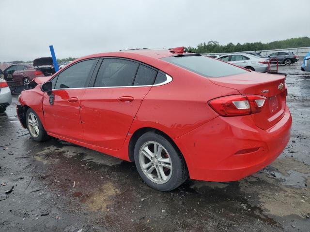  CHEVROLET CRUZE 2017 Czerwony