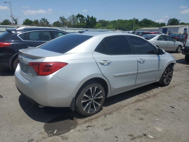  TOYOTA COROLLA 2017 Silver