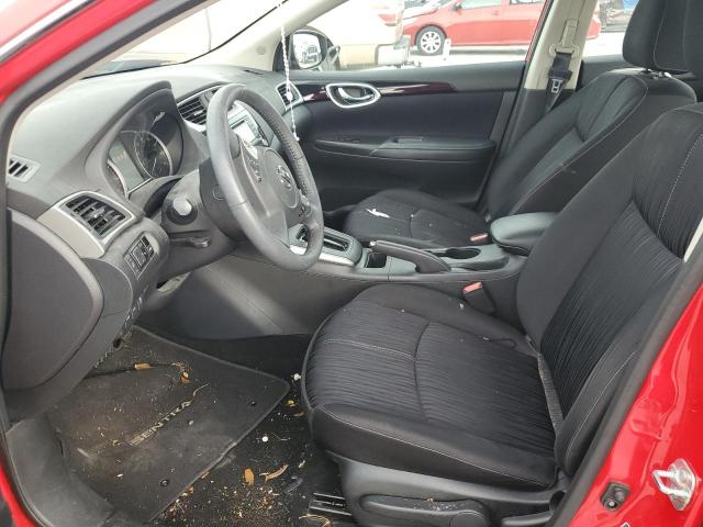  NISSAN SENTRA 2018 Красный