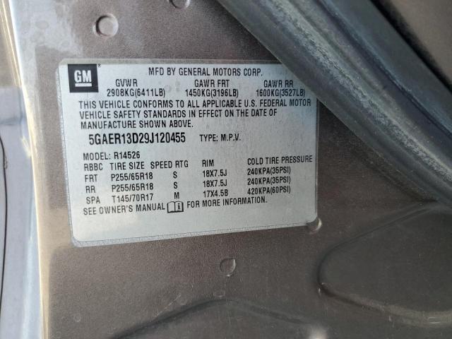 2009 BUICK ENCLAVE CX  