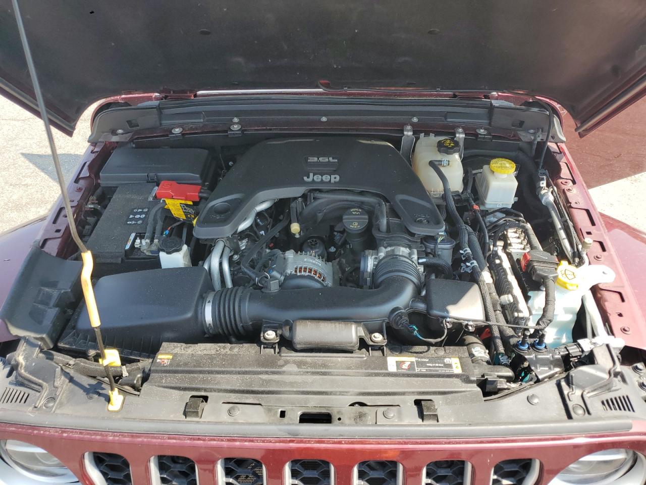 2021 Jeep Gladiator Overland VIN: 1C6HJTFG4ML525371 Lot: 62309525