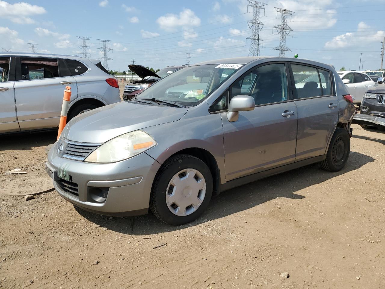 2009 Nissan Versa S за продажба в Elgin, IL - Rear End