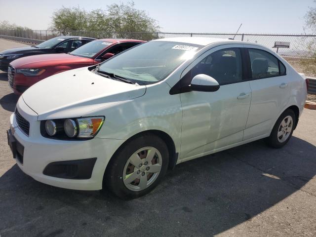  CHEVROLET SONIC 2015 White