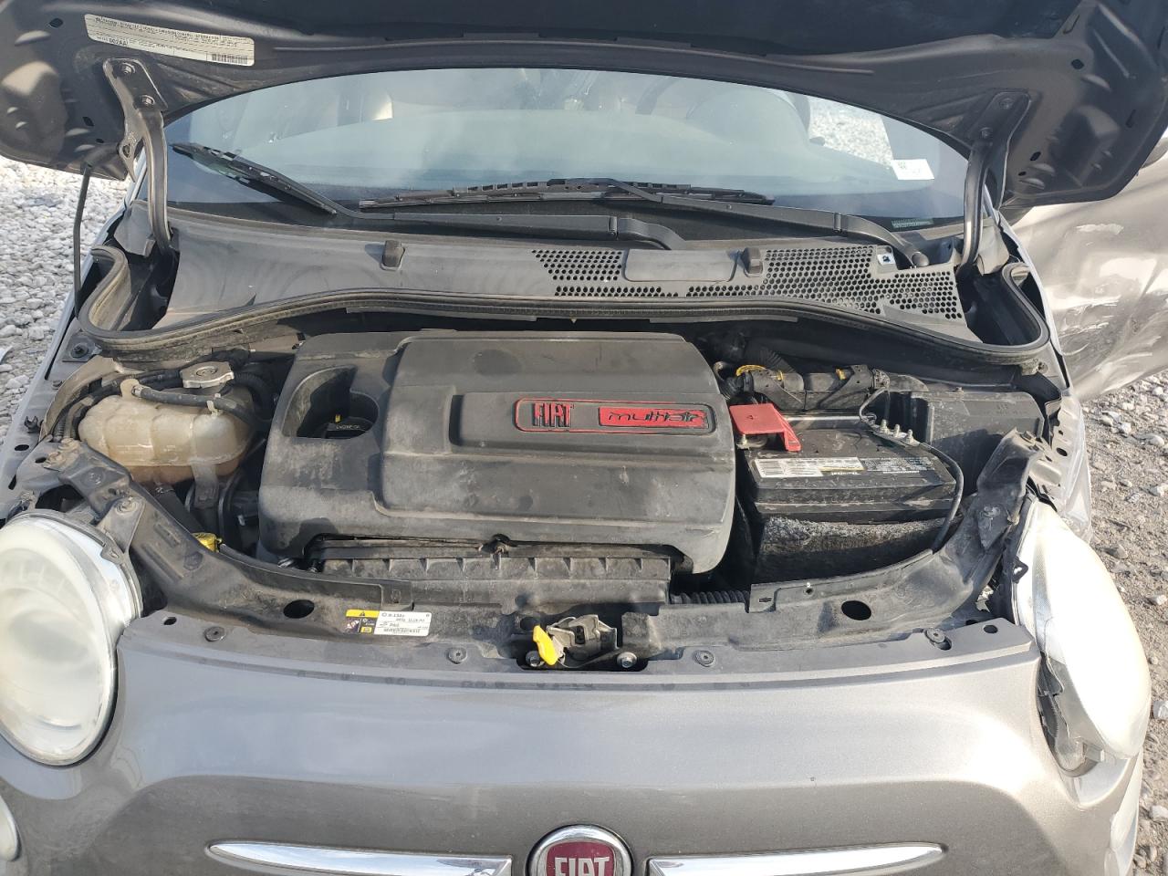 2012 Fiat 500 Sport VIN: 3C3CFFBRXCT384195 Lot: 62272025