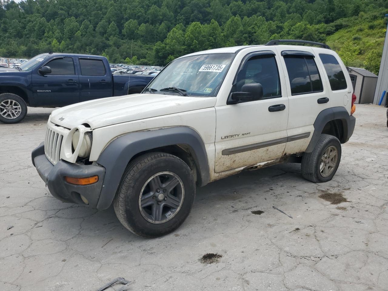 2002 Jeep Liberty Sport на продаже в Hurricane, WV - Front End