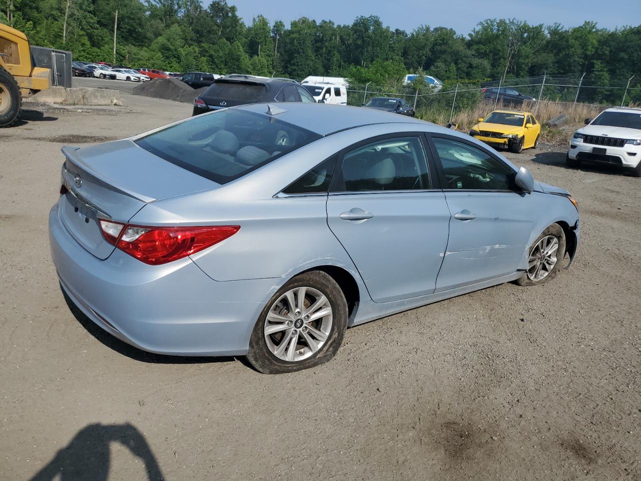 2013 Hyundai Sonata Gls VIN: 5NPEB4AC3DH702595 Lot: 59871465