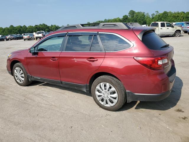  SUBARU OUTBACK 2015 Czerwony