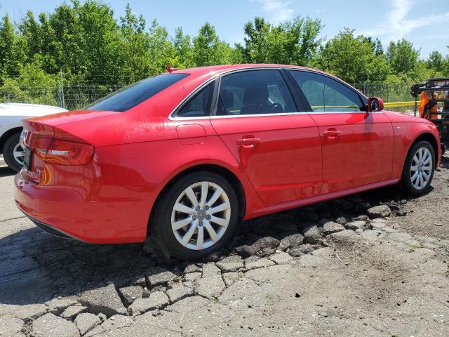  AUDI A4 2015 Czerwony