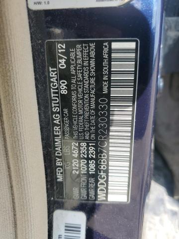 2012 MERCEDES-BENZ C 300 4MATIC