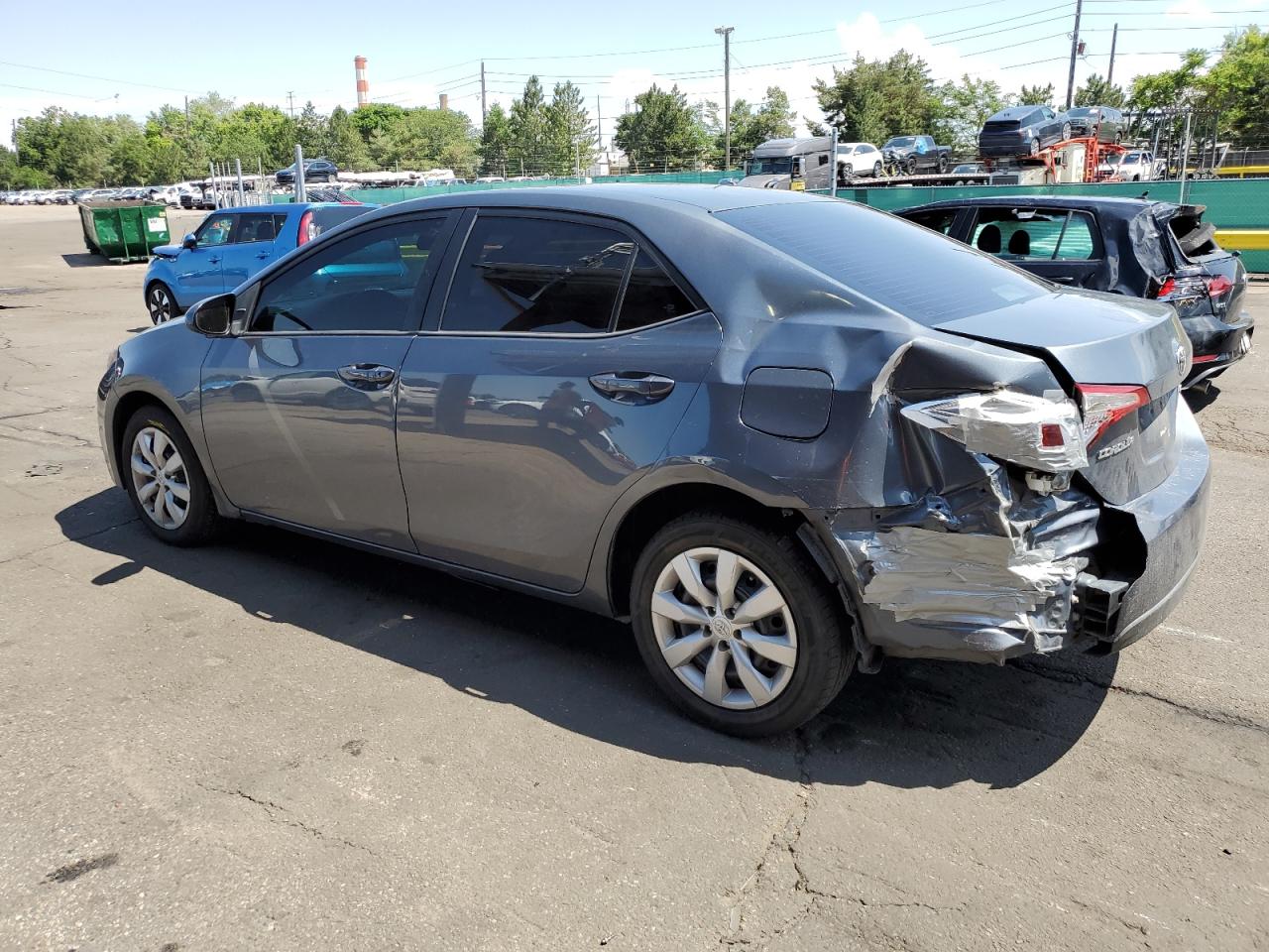 TOYOTA COROLLA 2014 VIN 2T1BURHE7EC060422 фото 2