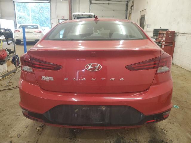  HYUNDAI ELANTRA 2020 Czerwony