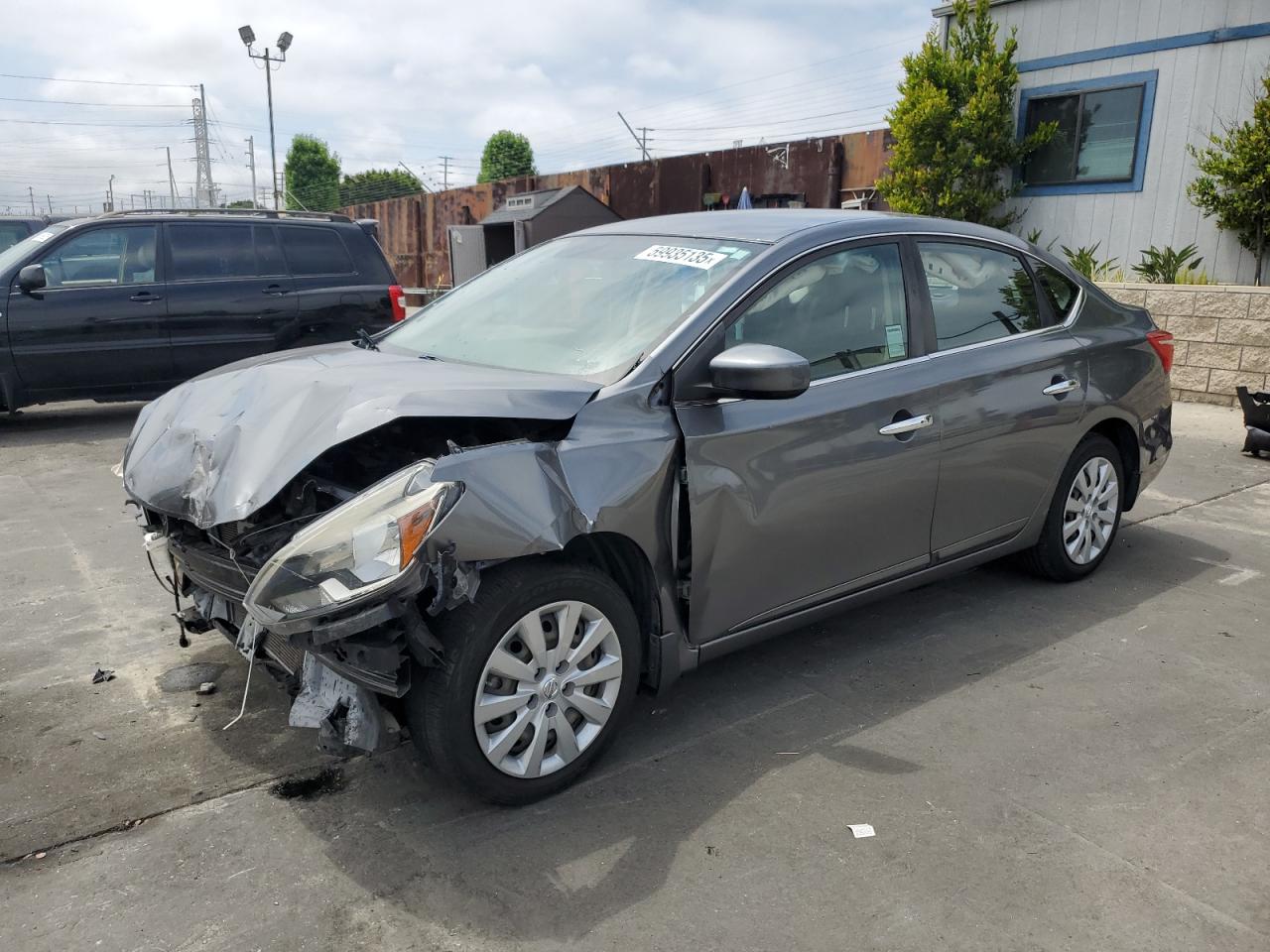 2016 Nissan Sentra S na sprzedaż w Wilmington, CA - Front End