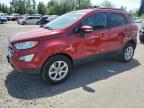 2020 FORD ECOSPORT SE   for sale at Copart OR - PORTLAND NORTH