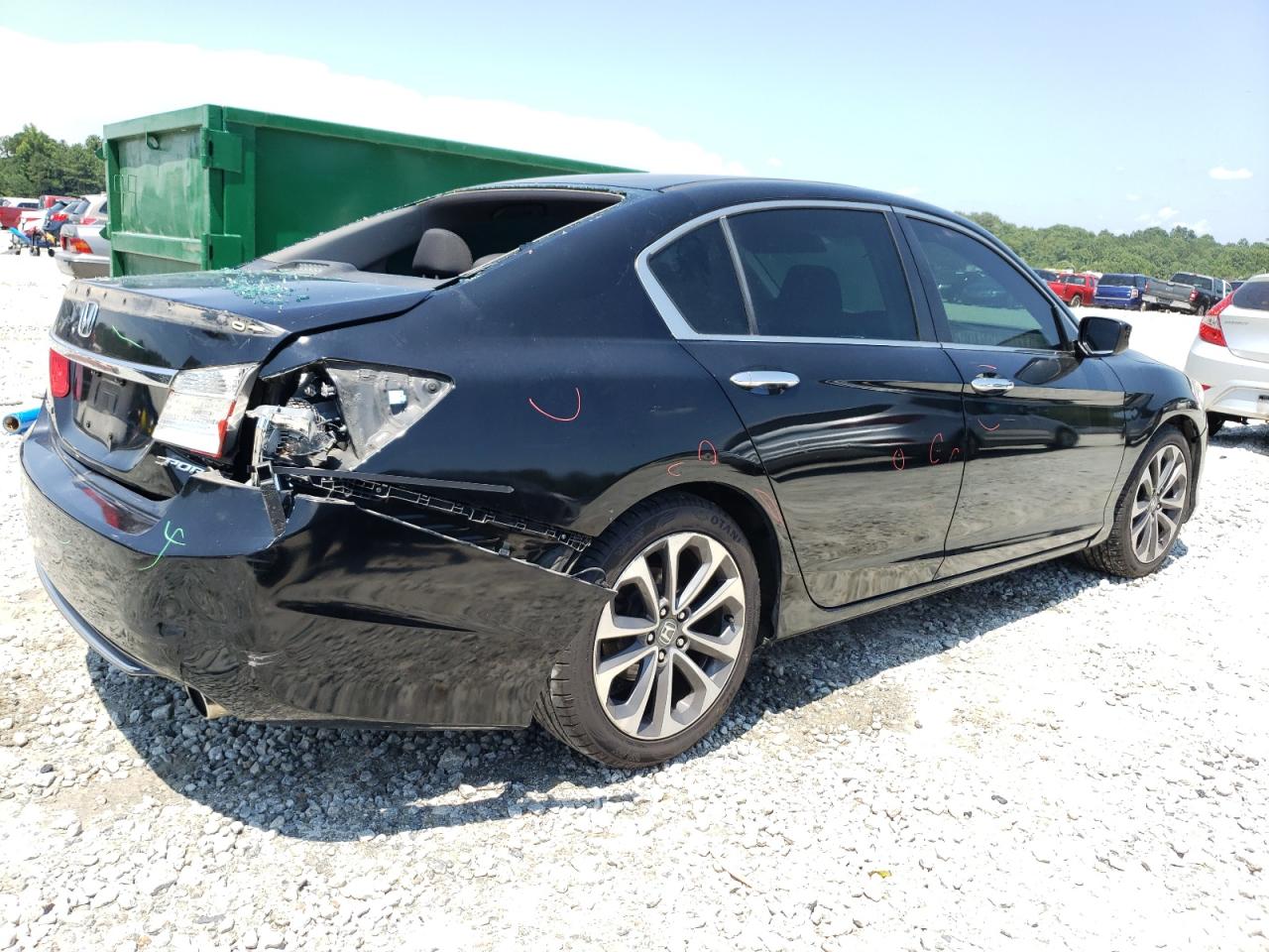 HONDA ACCORD 2015 VIN 1HGCR2F53FA269521 фото 3