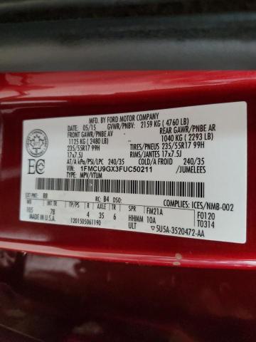 2015 FORD ESCAPE SE  