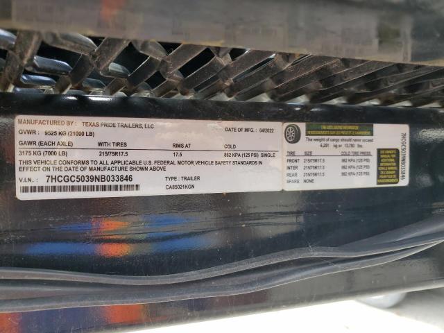 2022 TEXAS PRIDE CA85021KGN CAR CARRIER