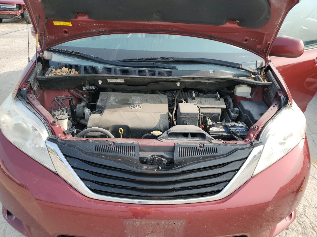 2014 Toyota Sienna Le VIN: 5TDKK3DC5ES453186 Lot: 58608075