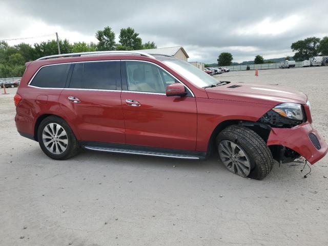  MERCEDES-BENZ GLS-CLASS 2017 Бургунди