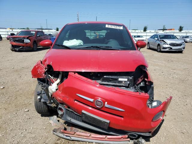  FIAT 500 2013 Червоний