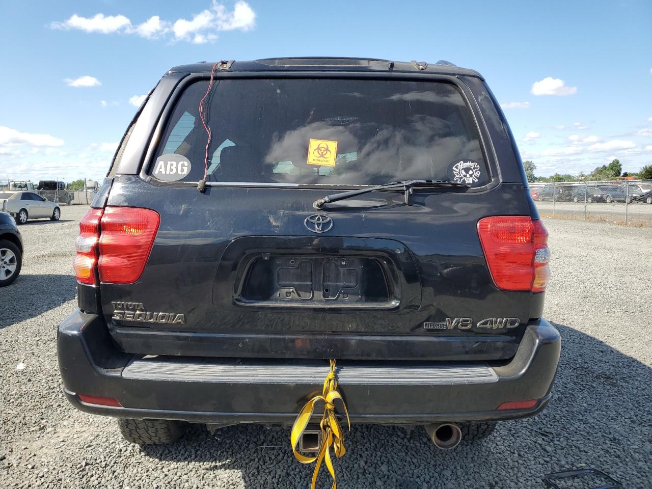 2002 Toyota Sequoia Limited VIN: 5TDBT48A62S097855 Lot: 63007855
