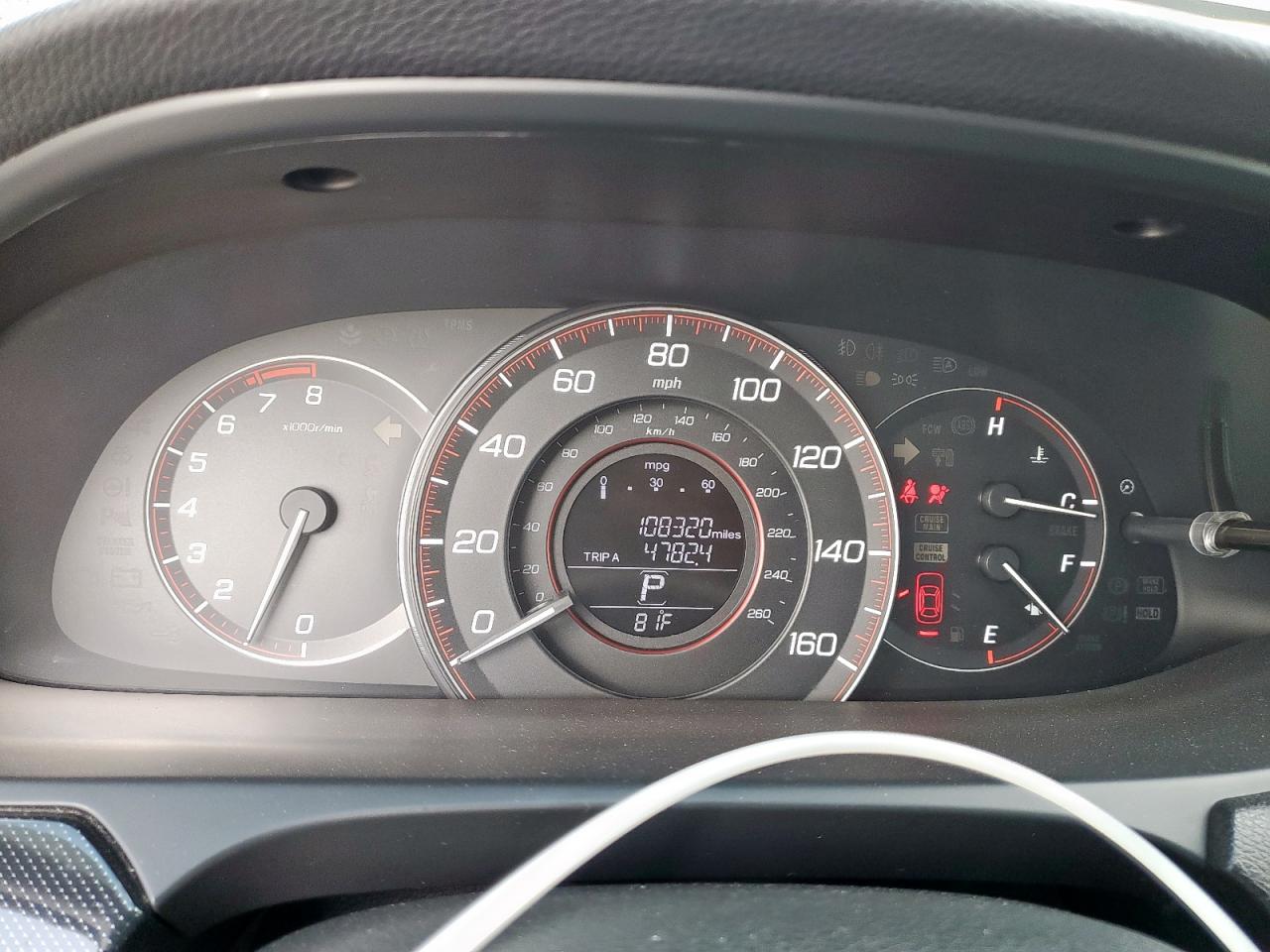 HONDA ACCORD 2015 VIN 1HGCR2F58FA246476 zdjęcie 9