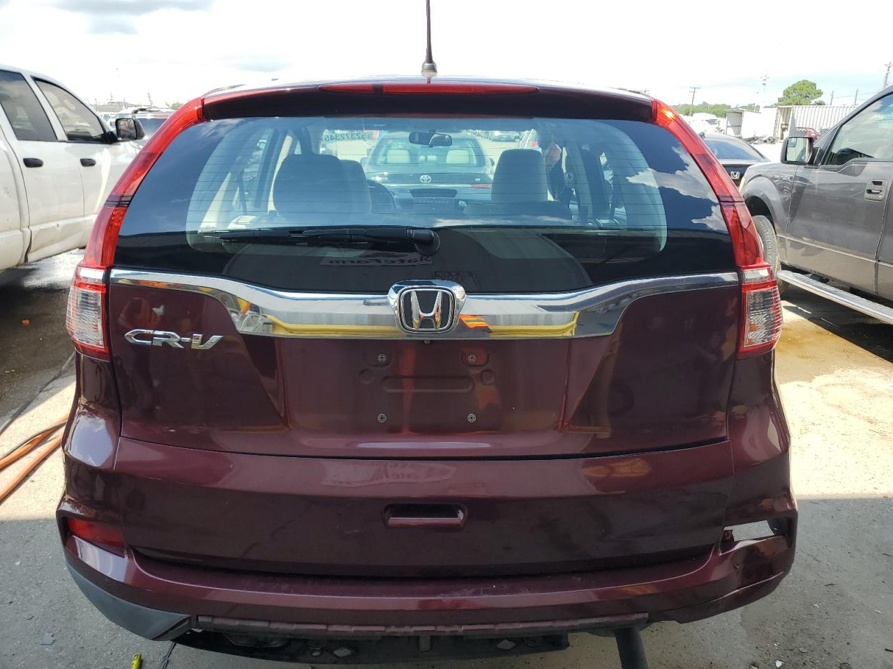 2015 Honda Cr-V Lx VIN: 2HKRM3H33FH541762 Lot: 62372345