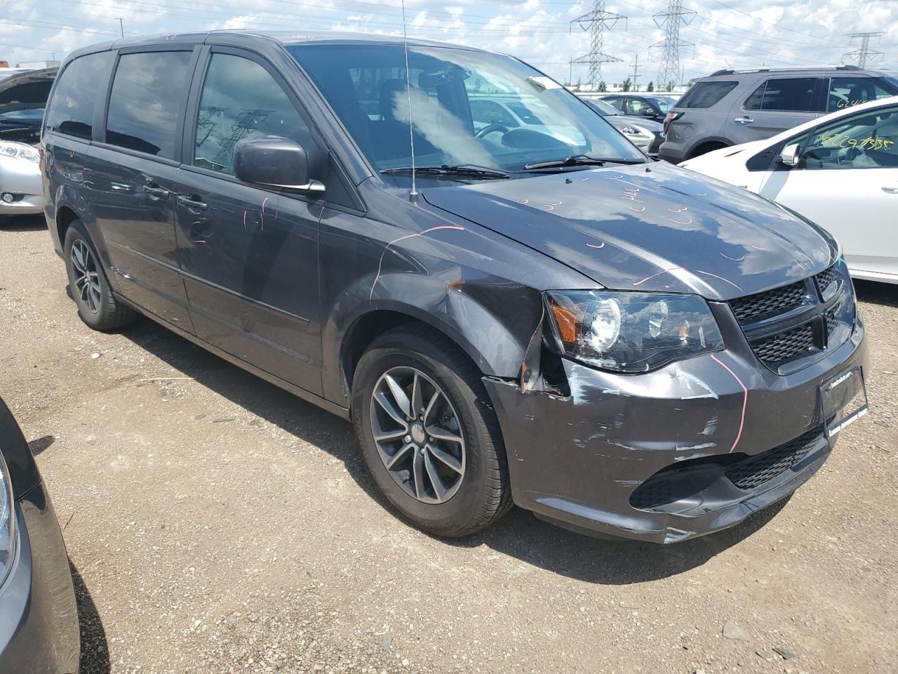 DODGE CARAVAN 2017 VIN 2C4RDGBG2HR849921 zdjęcie 4