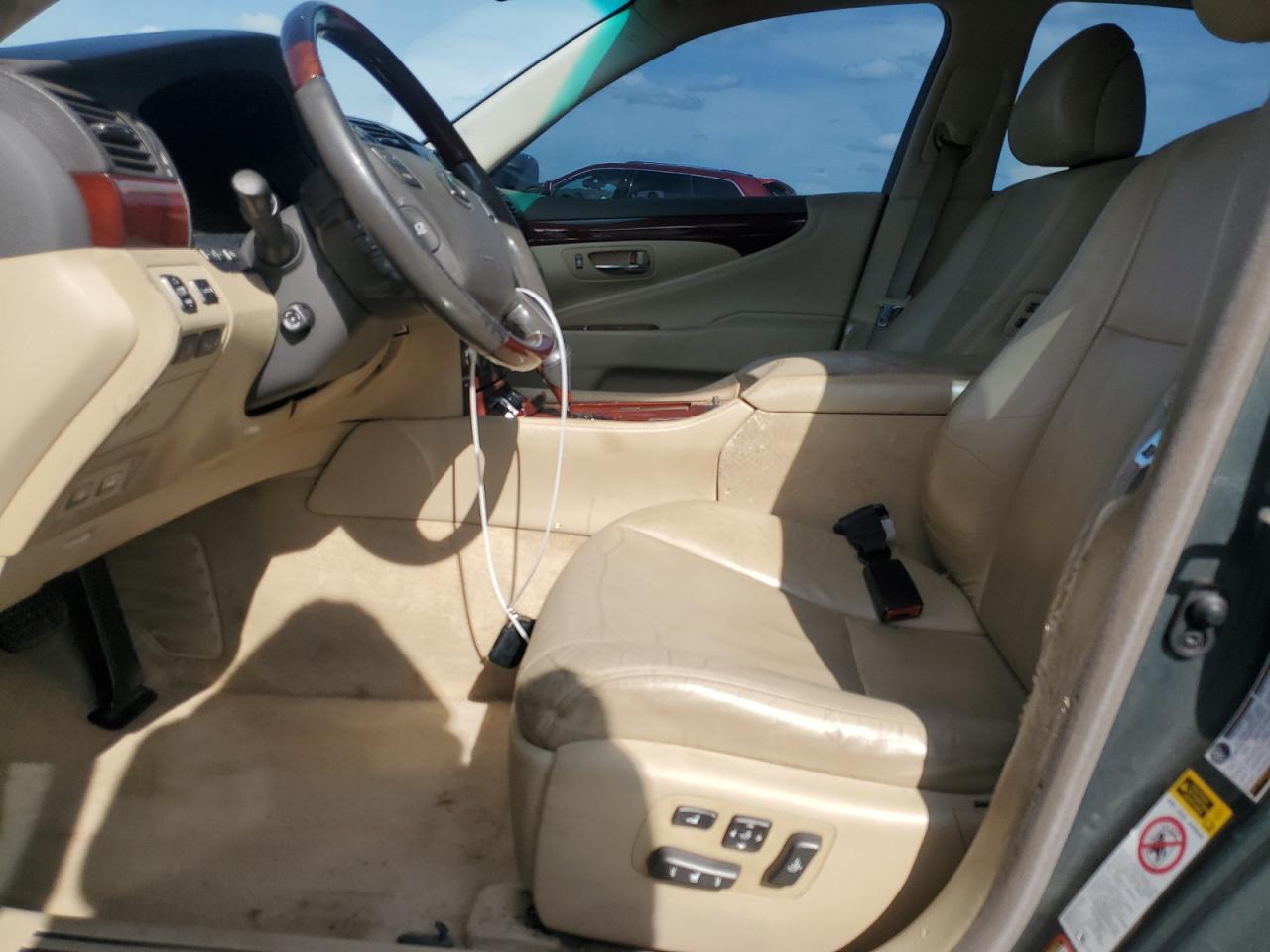 2007 Lexus Ls 460 VIN: JTHBL46FX75040309 Lot: 61123445