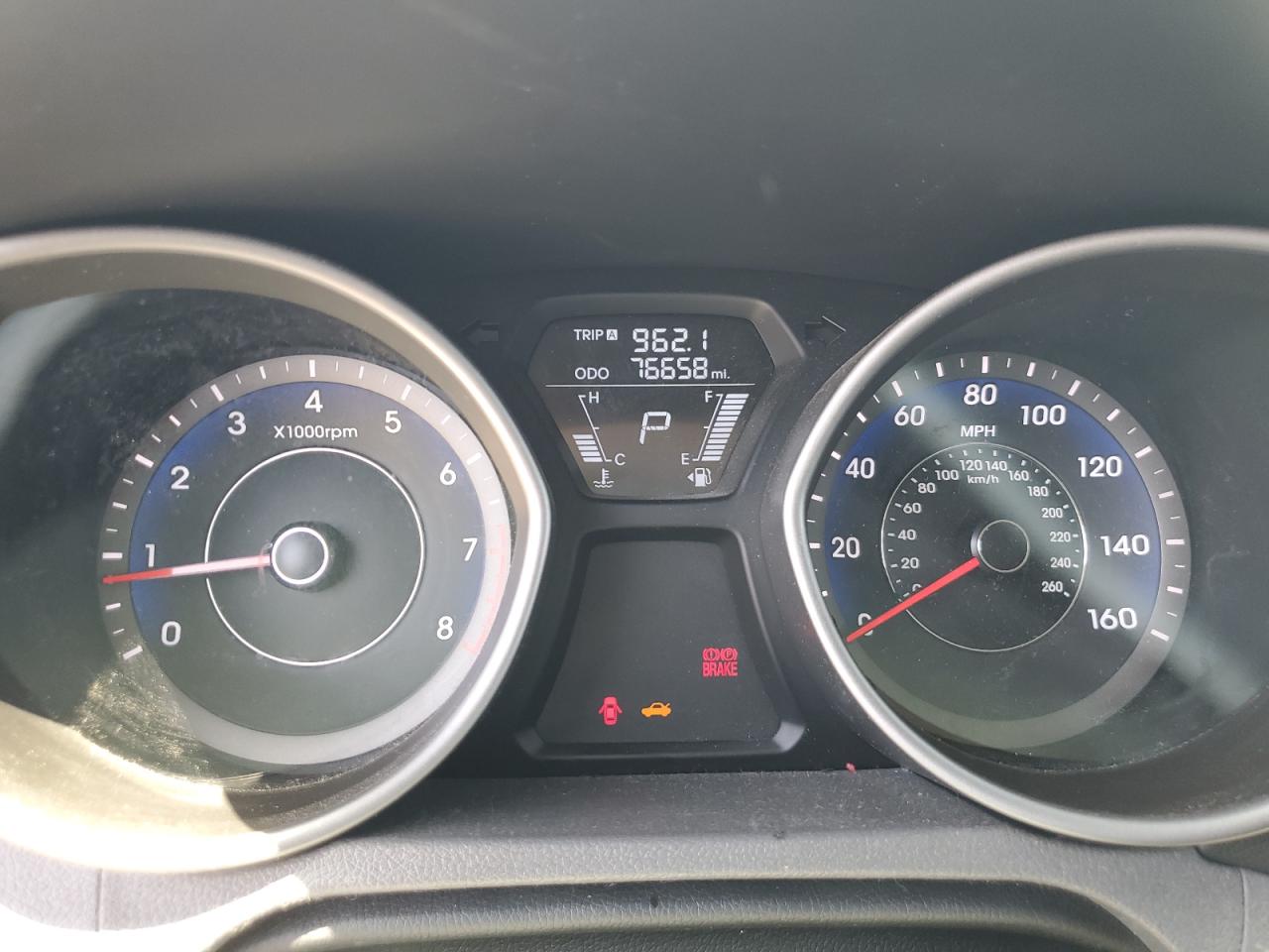 2013 Hyundai Elantra Gls VIN: KMHDH4AE6DU987340 Lot: 61793895