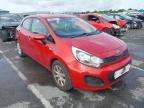 2014 KIA RIO 1 for sale at Copart CHESTER