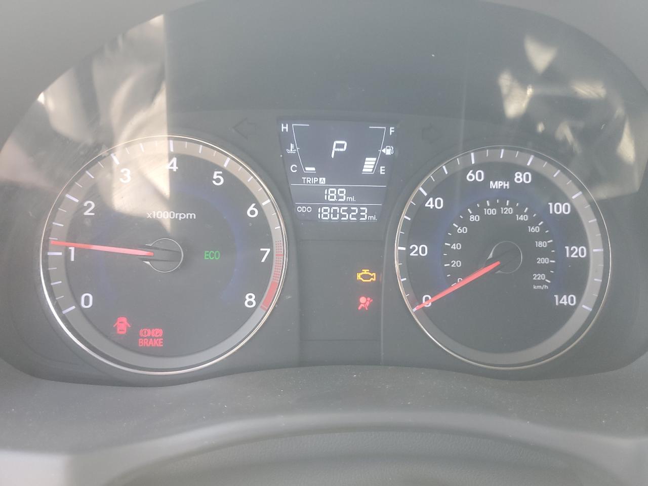 HYUNDAI ACCENT 2013 VIN KMHCT4AE2DU445193 zdjęcie 9