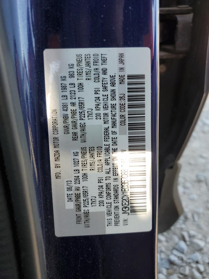 2014 Mazda Cx-5 Touring VIN: JM3KE2CY1E0367088 Lot: 60529875