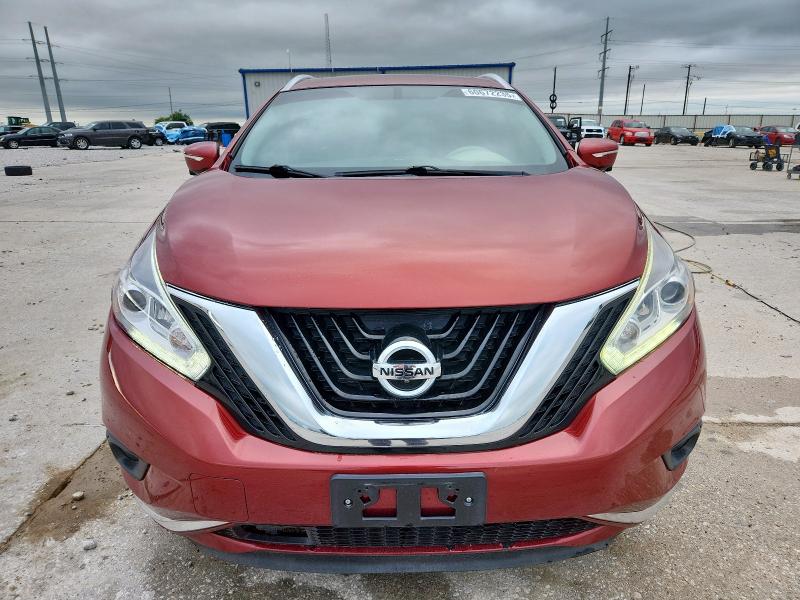  NISSAN MURANO 2015 Red