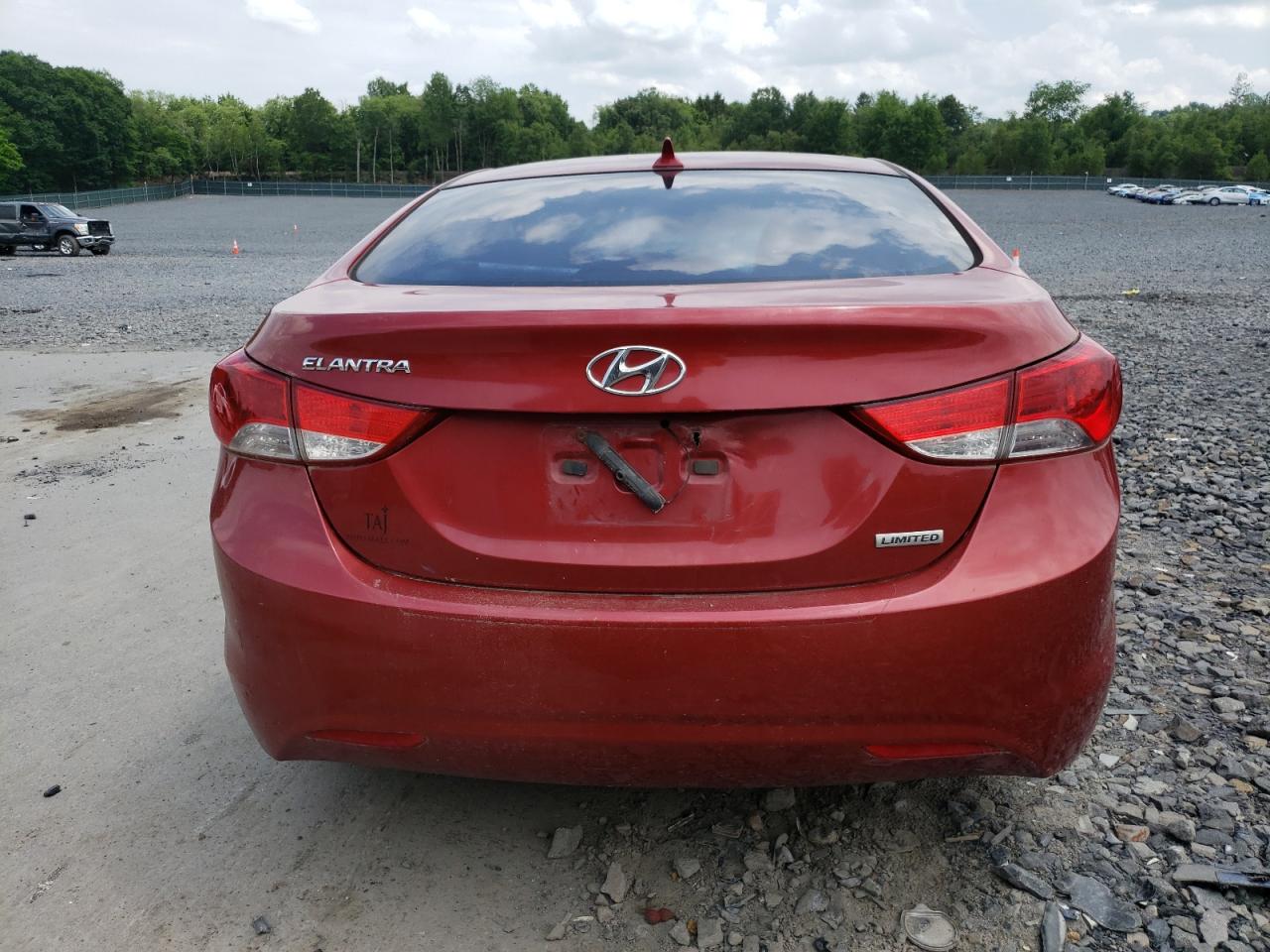 2012 Hyundai Elantra Gls VIN: KMHDH4AE8CU424479 Lot: 57813865