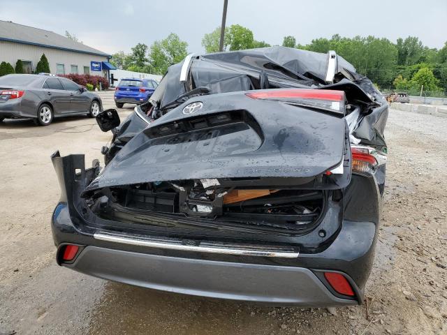  TOYOTA HIGHLANDER 2021 Czarny