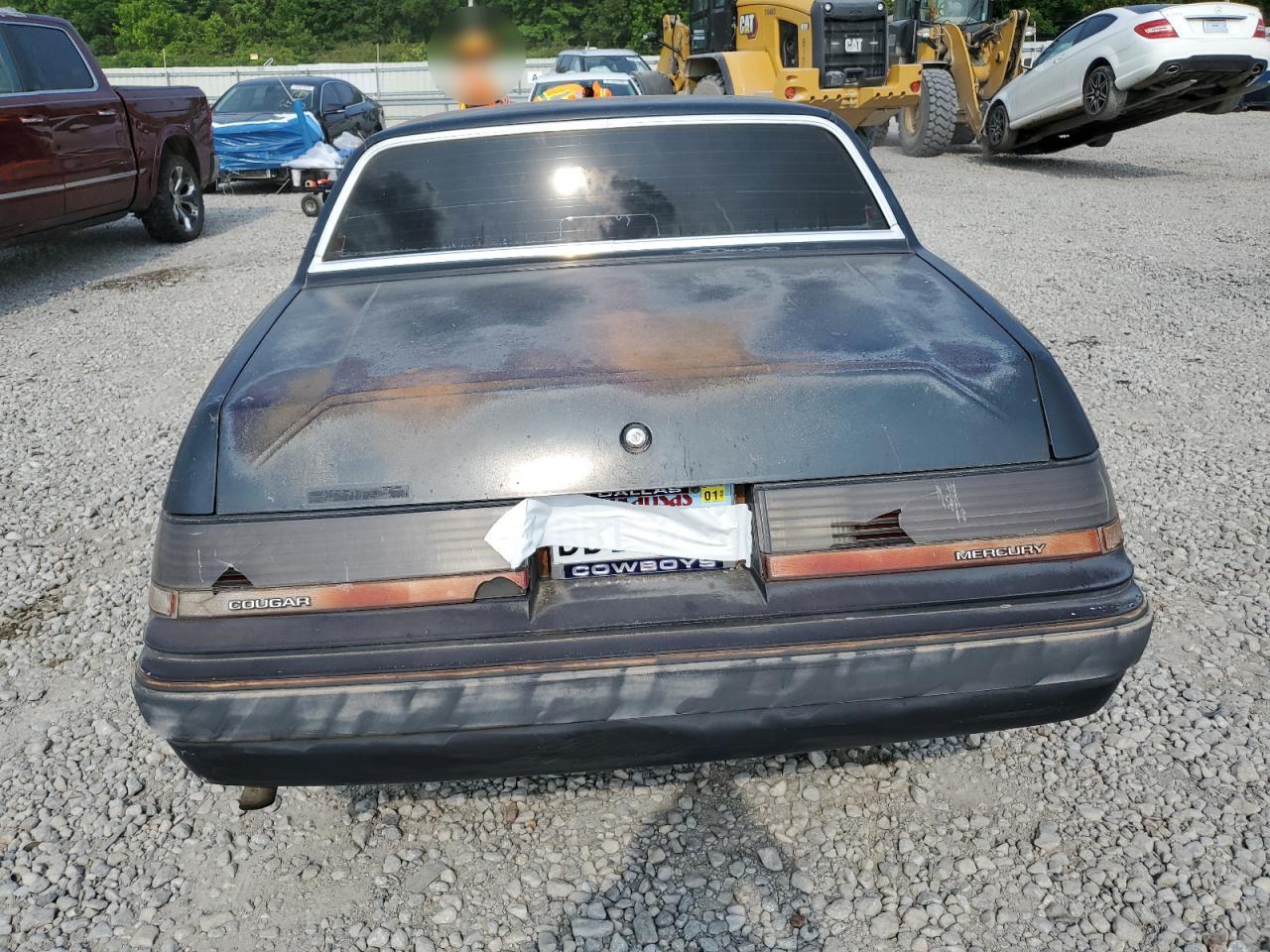 1986 Mercury Cougar VIN: 1MEBP9234GH657538 Lot: 58998655