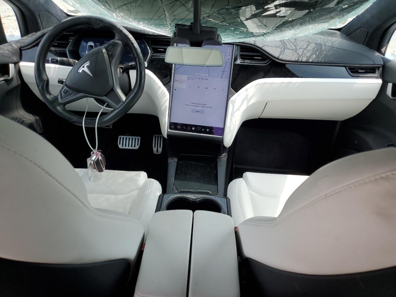 2021 Tesla Model X VIN: 5YJXCAE24MF322704 Lot: 58957905