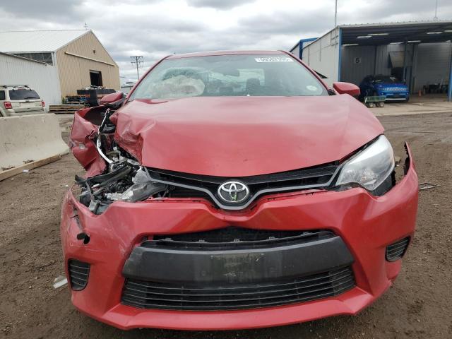  TOYOTA COROLLA 2015 Red