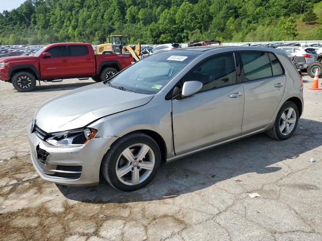 Hatchbacks VOLKSWAGEN GOLF 2017 Srebrny