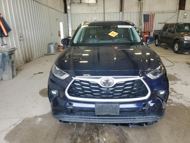  TOYOTA HIGHLANDER 2021 Granatowy