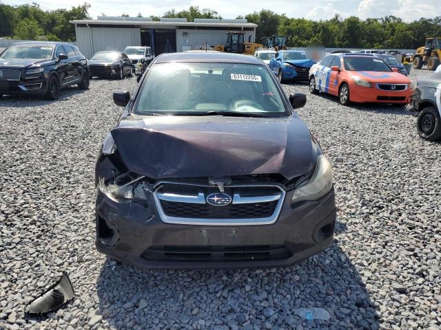  SUBARU IMPREZA 2012 Burgundy