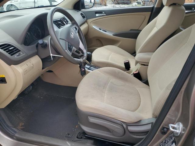  HYUNDAI ACCENT 2014 Серый