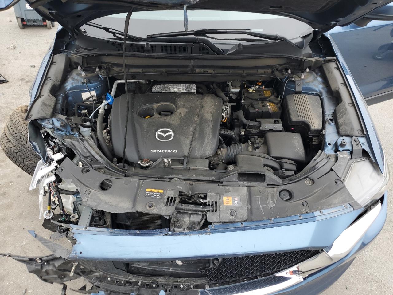 2021 Mazda Cx-5 Grand Touring VIN: JM3KFBDMXM1303701 Lot: 61218225